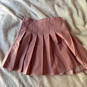 Princess Polly pink mini tennis skirt